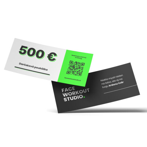 Darčeková poukážka 500 €